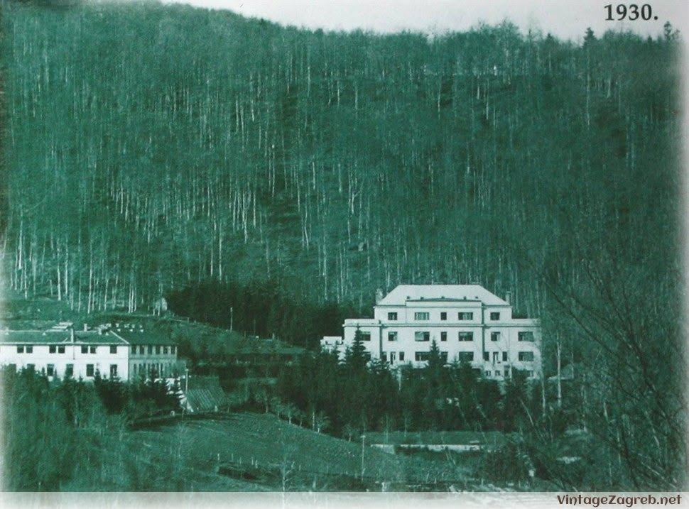Sljeme. Lječilište Brestovac 1930. godine